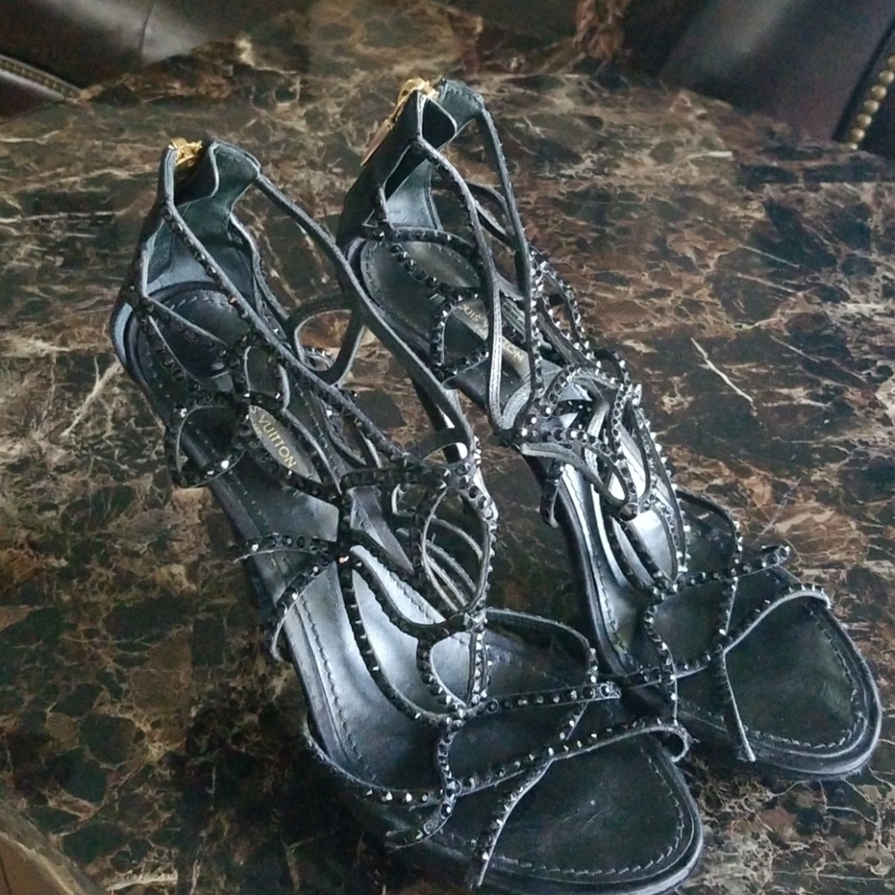 Authentic Louis Vuitton high heels